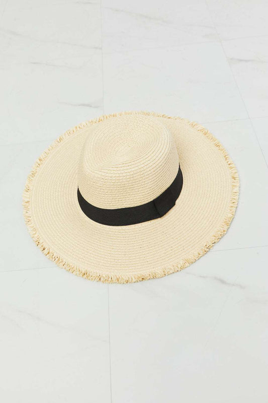 Women Fame Time For The Sun Straw Hat - The Hat Oasis