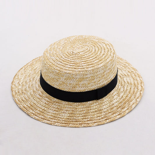Women Wide Brim Natural Straw Hat - The Hat Oasis