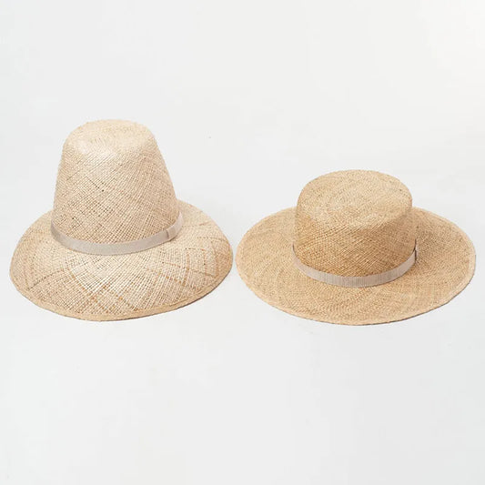 Unisex Classic Handmade Woven Straw Sun Hats - The Hat Oasis